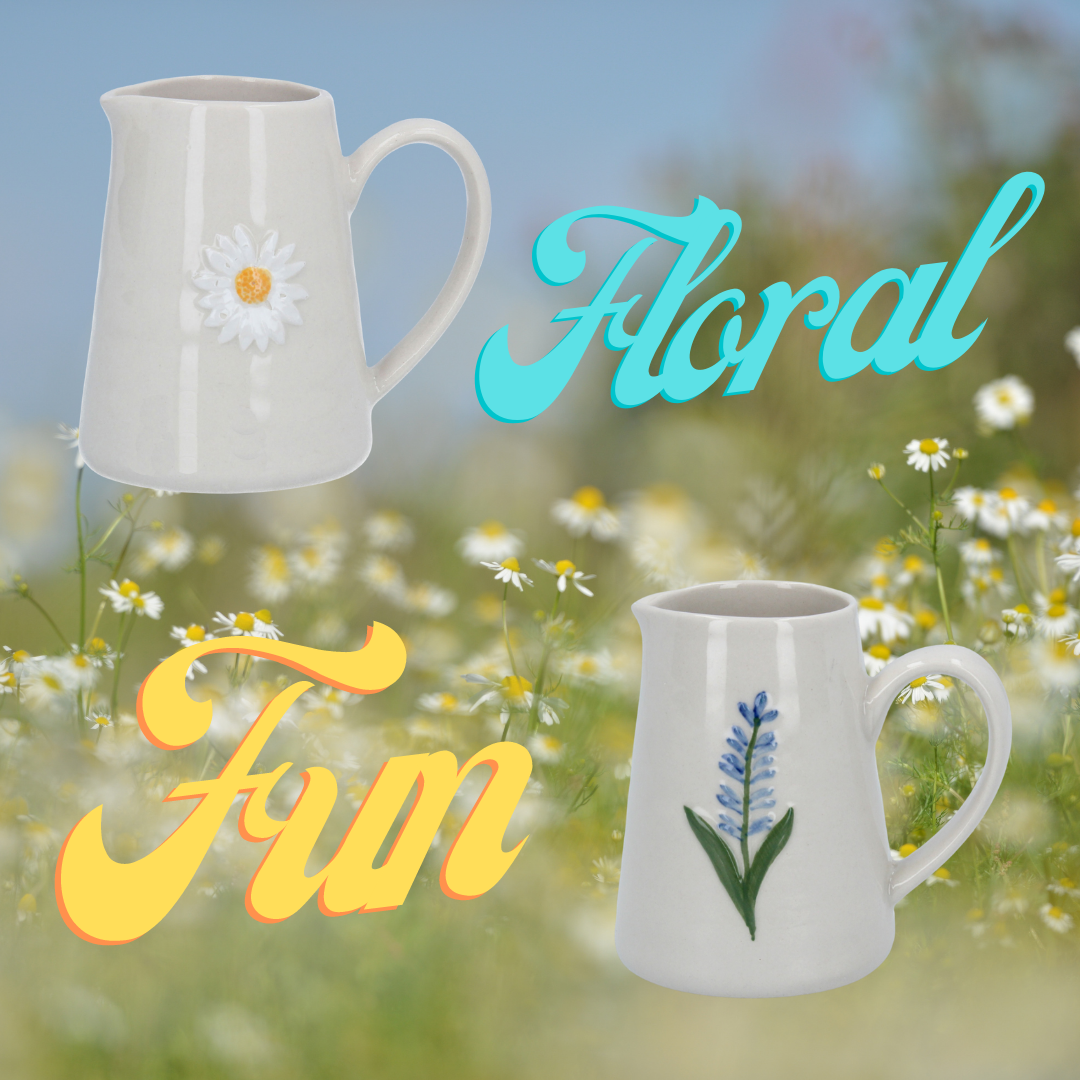 Floral Jugs From Gisela Graham